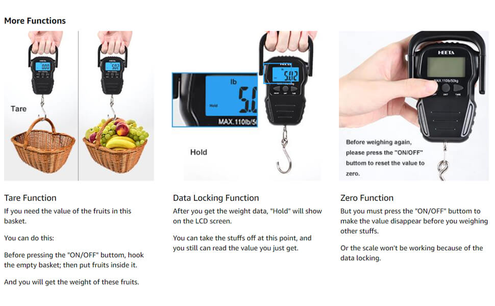 LCD Digital Luggage Scale Portable 50kg 10g Fish Hanging Weight Electr –  Click - Main Page