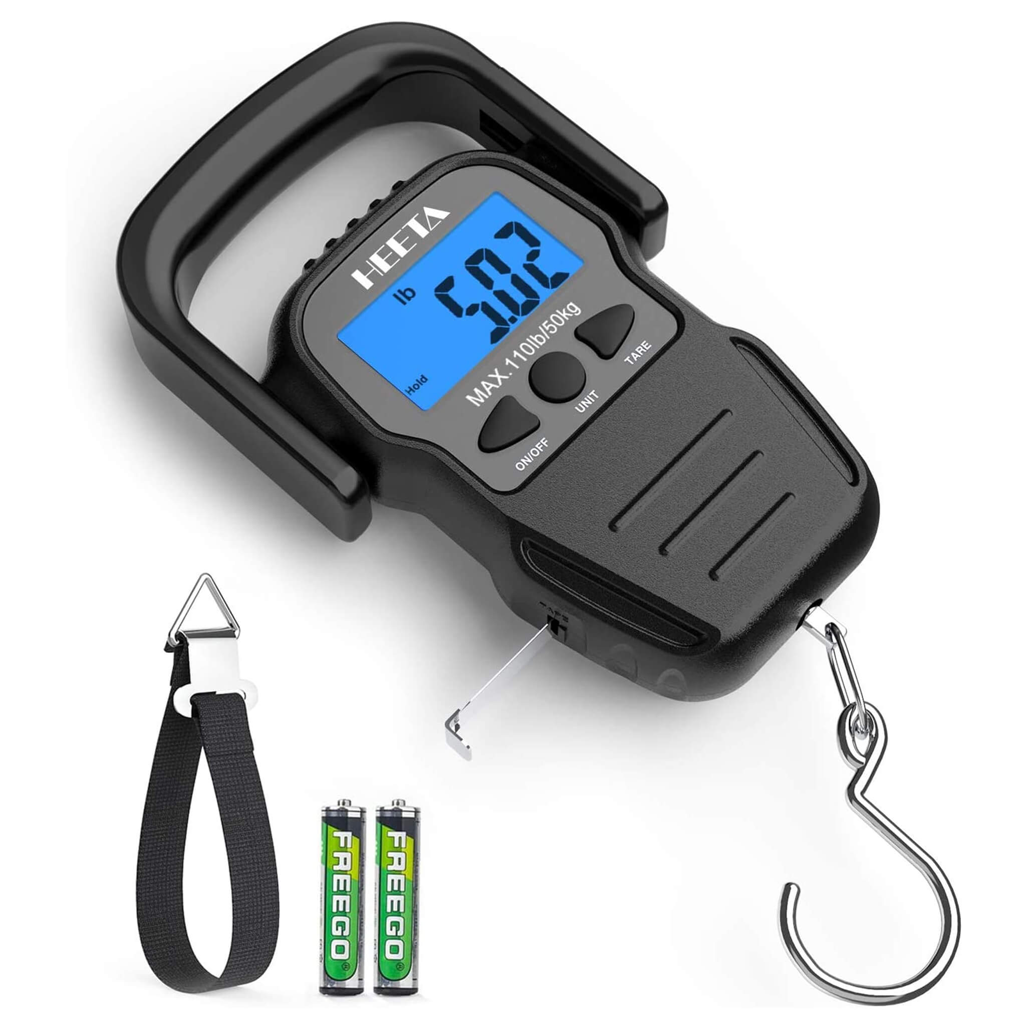 LCD Display Luggage Scale Digital Hanging Fishing Scale for Fishing  Shopping